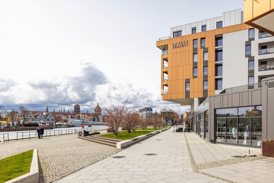 Nowoczesny apartament z widokiem na Motławę i bliskością Starówki. Gdańsk, Śródmieście, Stara Stocznia  74m2 Foto 1