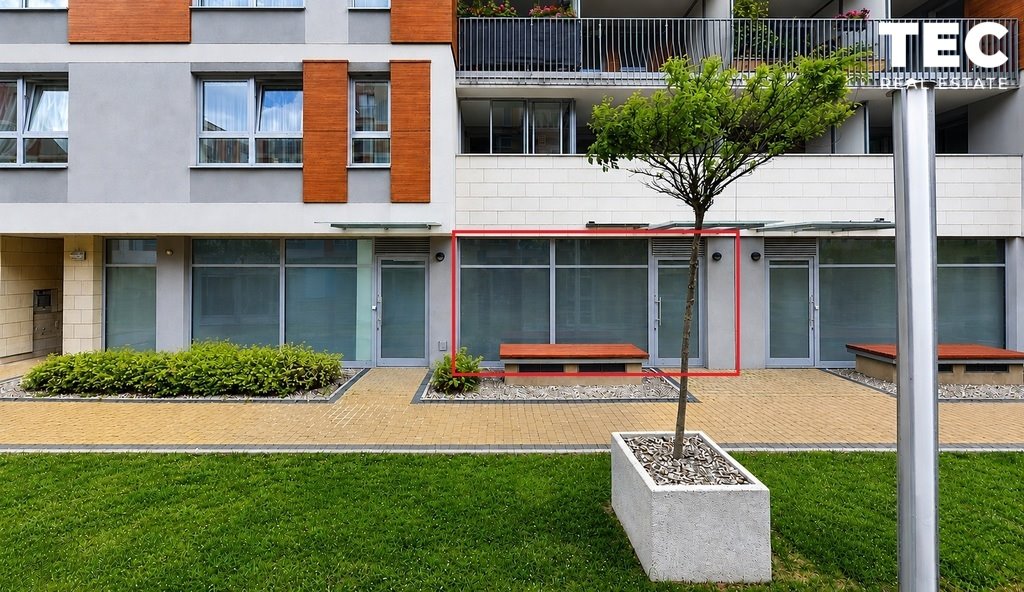 Do sprzedania przestronny lokal usługowy 70 m² z najemcą w prestiżowej inwestycji: Kraków Grzegórzki Grzegórzki: Dąbska