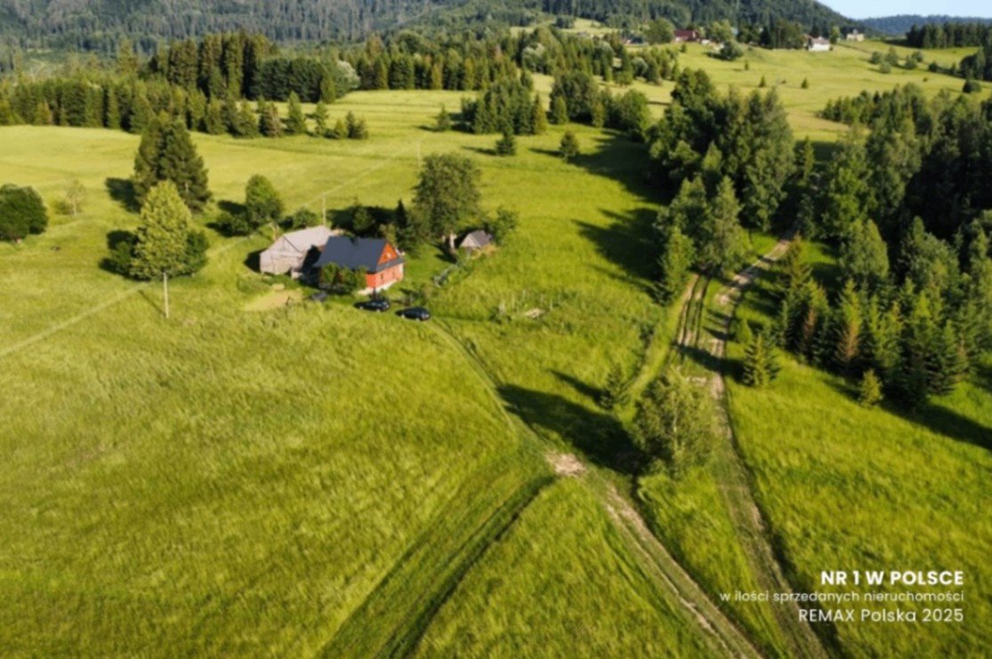 Polecam gospodarstwo 2,5 ha z domem z drewna i widokiem na Beskidy Glinka, 326  25 000m2 Foto 1