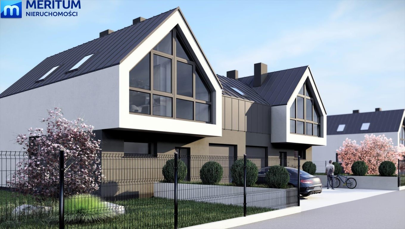 Nowoczesny dom bliźniak 143 m2 z garażem i tarasem Żelechów  143m2 Foto 1