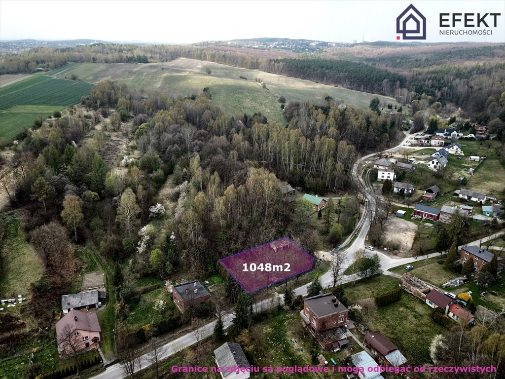 Działka 1048 m² w Młoszowej, media w sąsiedztwie - polecam!: Młoszowa