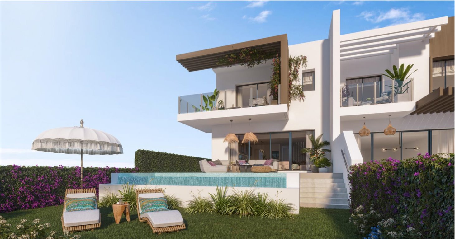Luksusowa willa 243 m² z tarasem i widokami na morze Hiszpania, Marbella  243m2 Foto 1