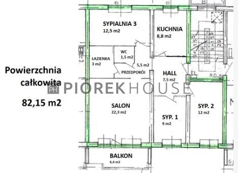 Mieszkanie czteropokojowe  na sprzedaż Warszawa, Praga-Południe, Stanisława Mikołajczyka  82m2 Foto 15