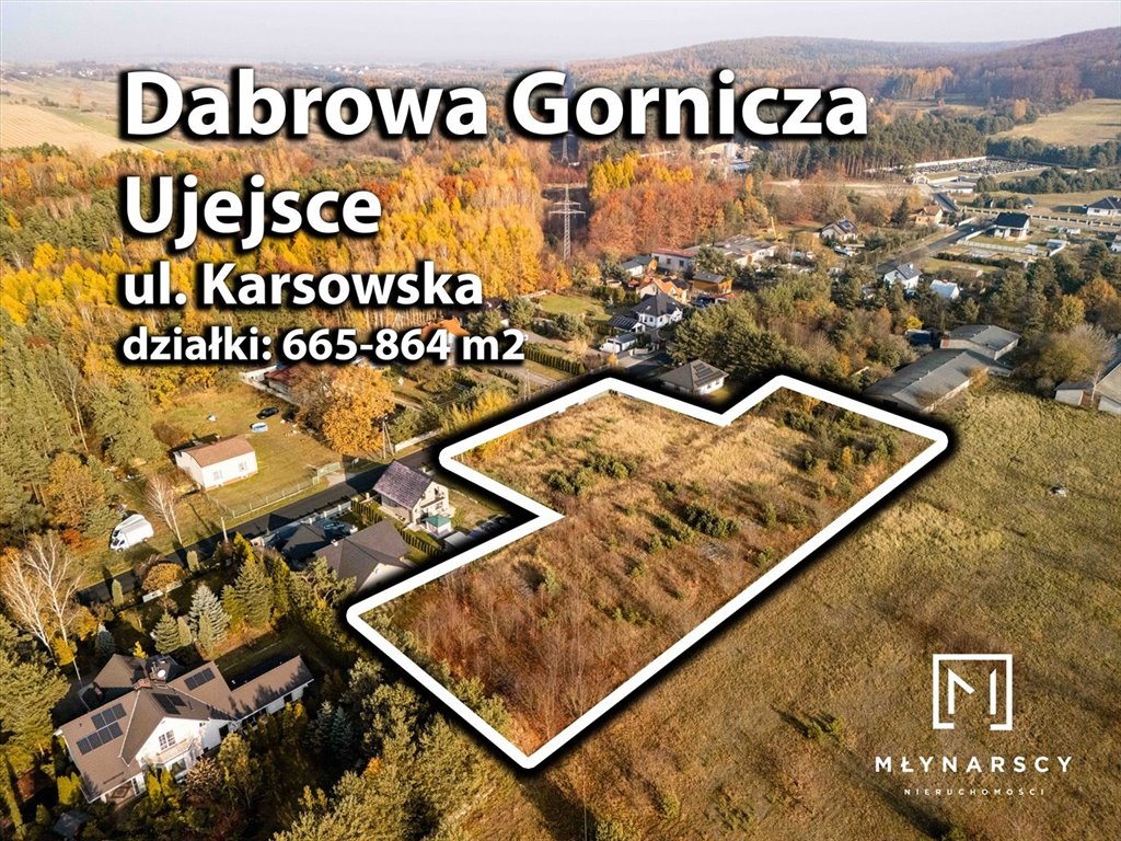 Działka budowlana na sprzedaż Dąbrowa Górnicza, Ujejsce  820m2 Foto 1