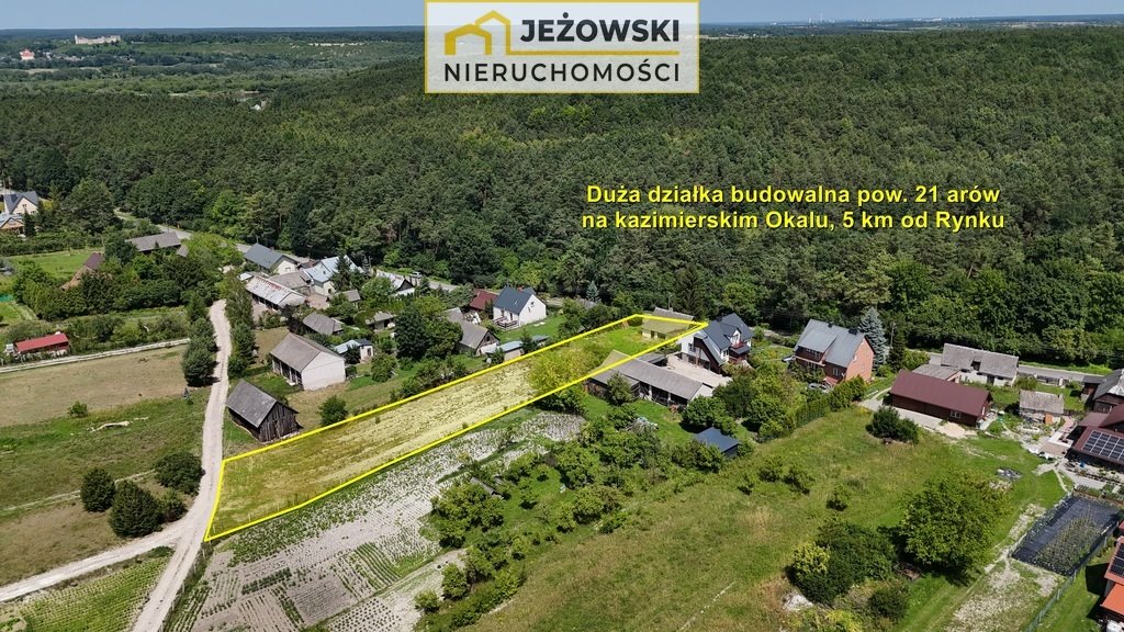 Działka budowlana na sprzedaż Kazimierz Dolny, Okale  2 112m2 Foto 6