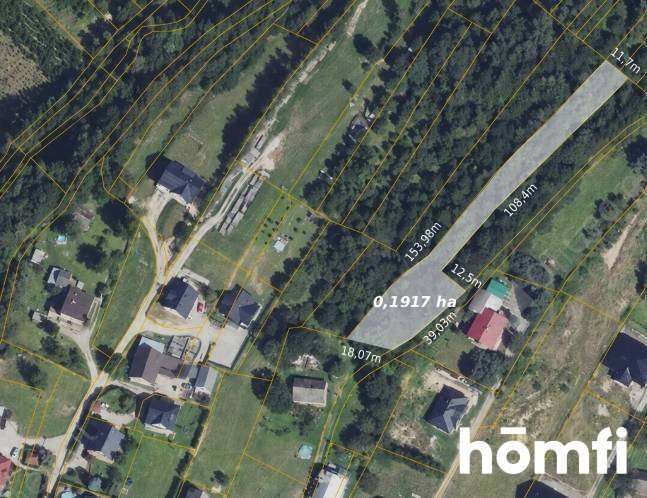 Działka 1917 m² Rudnik - las i teren rekreacyjny Rudnik, Centralna  1 917m2 Foto 1