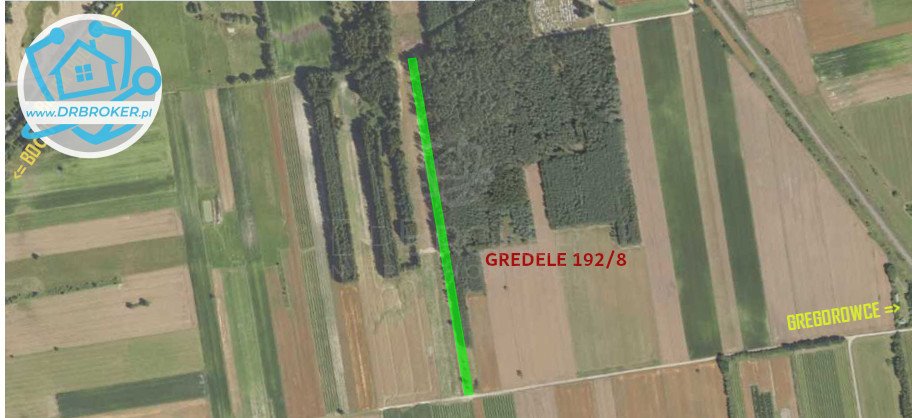 Działka leśna na sprzedaż Gredele  7 100m2 Foto 1