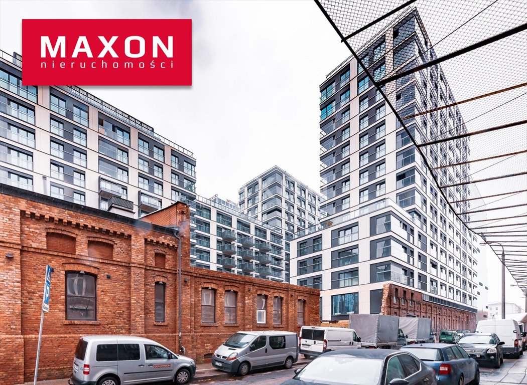 Nowoczesny lokal biurowy 52 m² w Mennica Residence z panoramicznymi oknami Warszawa, Wola, ul. Waliców  52m2 Foto 1