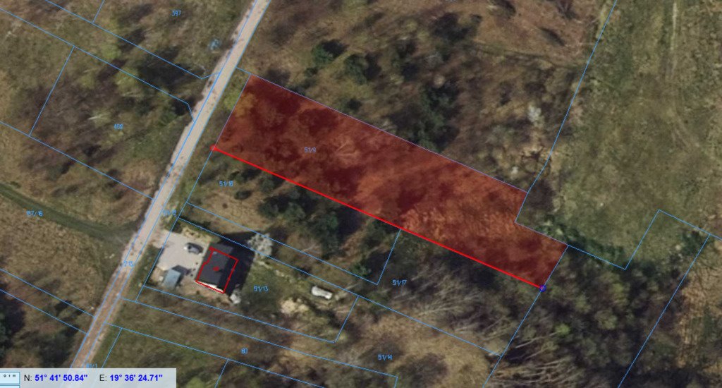 Działka 2225 m² z lasem i mediami w Stróży Stróża, Wiktora Czajewskiego  2 225m2 Foto 1