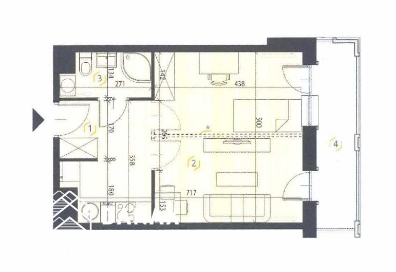 Mieszkanie dwupokojowe na wynajem Kraków, Dębniki, Ruczaj, Lipińskiego  34m2 Foto 14