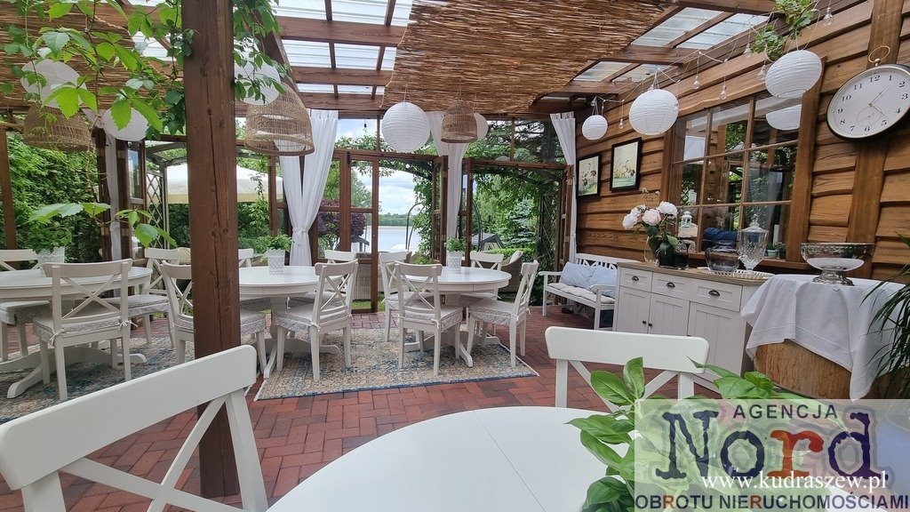 Rustykalny resort nad jeziorem Gaładuś (8 pokoi, sauna, plaża) Dusznica  576m2 Foto 1