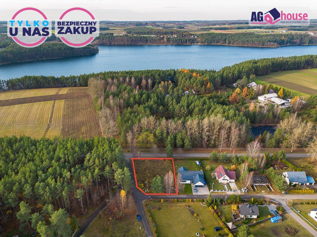 Działka budowlana 1162 m² w spokojnej okolicy z pełnym uzbrojeniem Stężyca, Kartuska  1 162m2 Foto 1