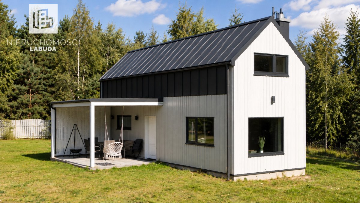 Nowoczesny domek drewniany 65 m² - działka 1792 m² Podjazy, Widna Góra  65m2 Foto 1