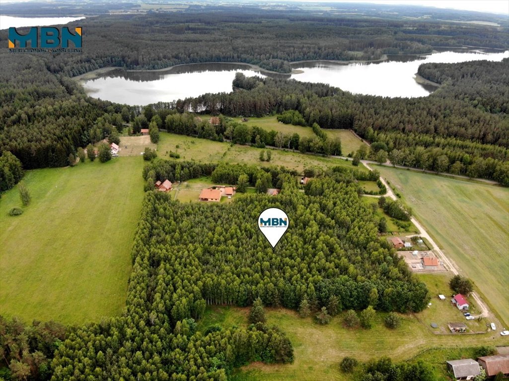 Działki budowlane z lasem i dostępem do jeziora Krzywa Kuta Jakunówko, Jakunówko  2 358m2 Foto 1