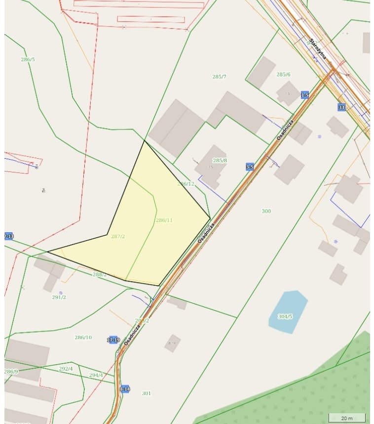Działka pod inwestycję w Kaliszu - 2,88 ha z dostępem do infrastruktury. Kalisz, Osadnicza  2 884m2 Foto 1