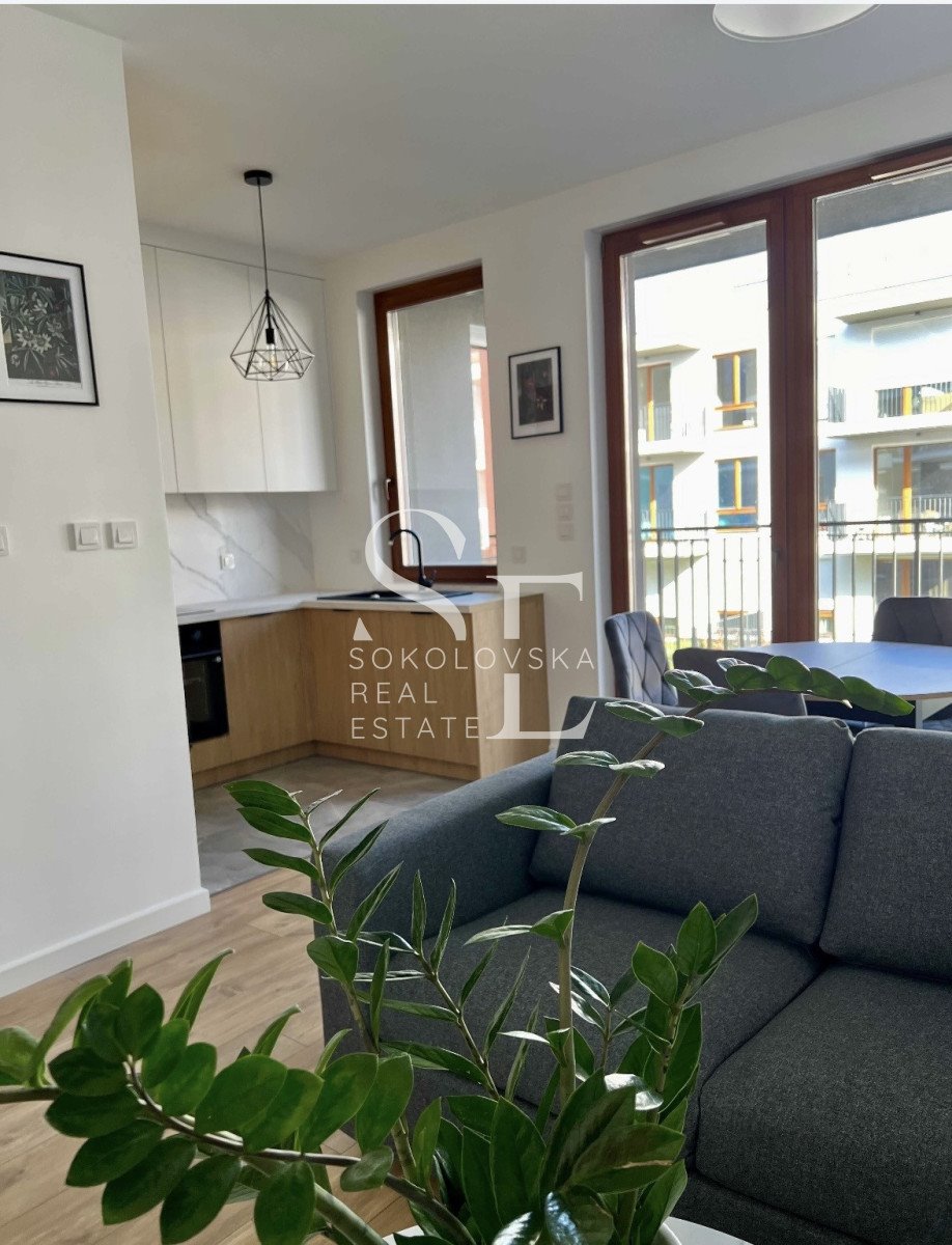 Mieszkanie trzypokojowe na wynajem Warszawa, Wilanów, Sarmacka  61m2 Foto 1