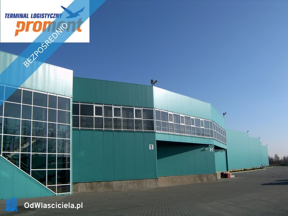 Nowoczesny terminal logistyczny 6866 m² z biurami i magazynami Tychy, Jaroszowice, Turyńska 101  6 866m2 Foto 1