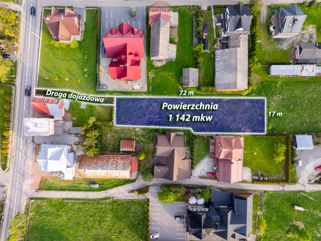 Działka rolna na sprzedaż Białka Tatrzańska, Środkowa  1 146m2 Foto 1