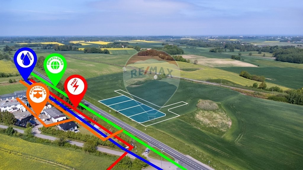 Działka 900 m² pod dom lub inwestycję w Będzinie Będzino  900m2 Foto 1