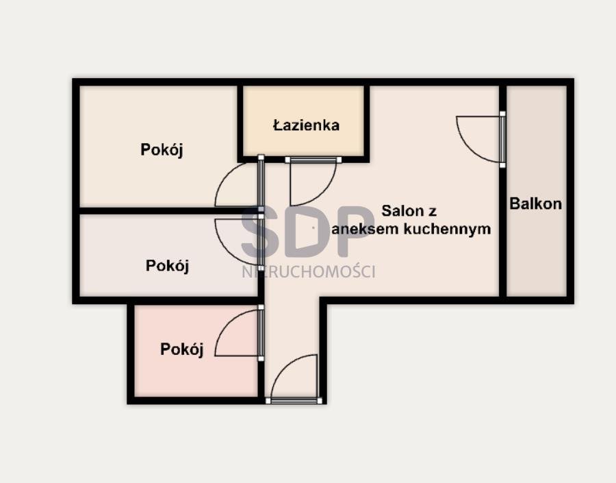 Mieszkanie czteropokojowe  na sprzedaż Wrocław, Stare Miasto, Stare Miasto, Kościuszki  66m2 Foto 6