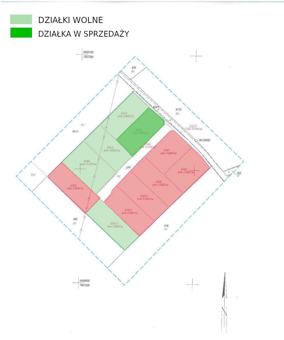 Działka budowlana na sprzedaż Nowy Sącz, Widokowy kompleks działek w Beskidzie Niskim  800m2 Foto 10