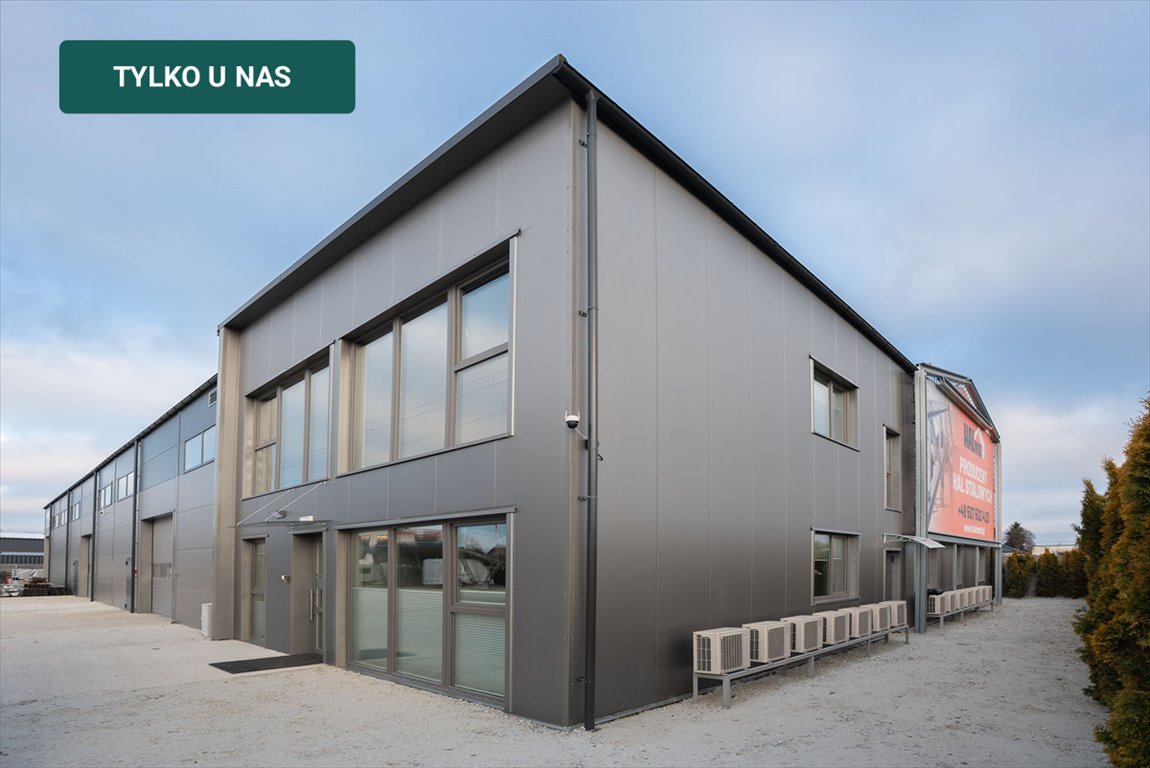 Do sprzedania nowoczesny obiekt produkcyjno-biurowy 1308 m² w Łysomicach Łysomice, Polna  1 309m2 Foto 1
