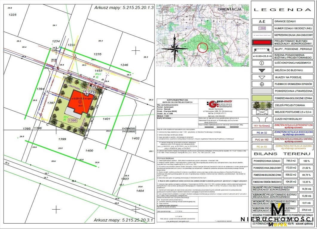 Działka budowlana na sprzedaż Charzyno  784m2 Foto 18