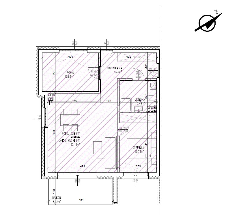 Mieszkanie trzypokojowe na sprzedaż Sosnowiec  63m2 Foto 4