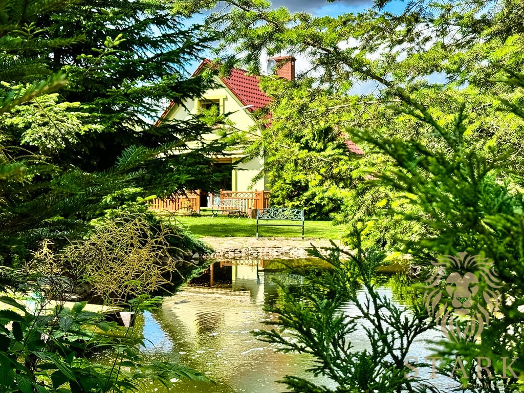 Sprzedam luksusowe siedlisko 2,2 ha z prywatnym SPA i stawem Laski Wałeckie  122m2 Foto 1
