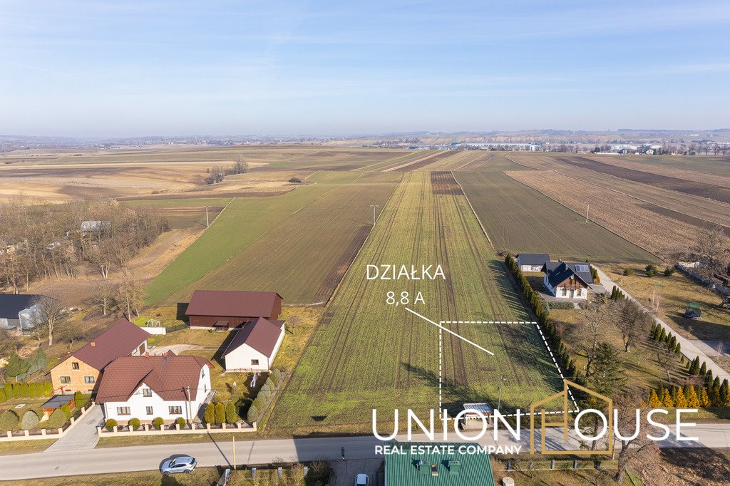 Działka budowlana 880 m² w Prandocin-Iły, spokojna okolica Prandocin-Iły  880m2 Foto 1