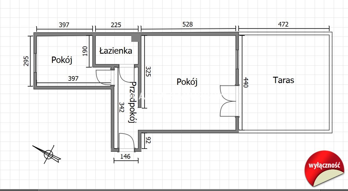 Mieszkanie dwupokojowe na wynajem Kraków, Opatkowice, Opatkowice, Dębskiego  41m2 Foto 3