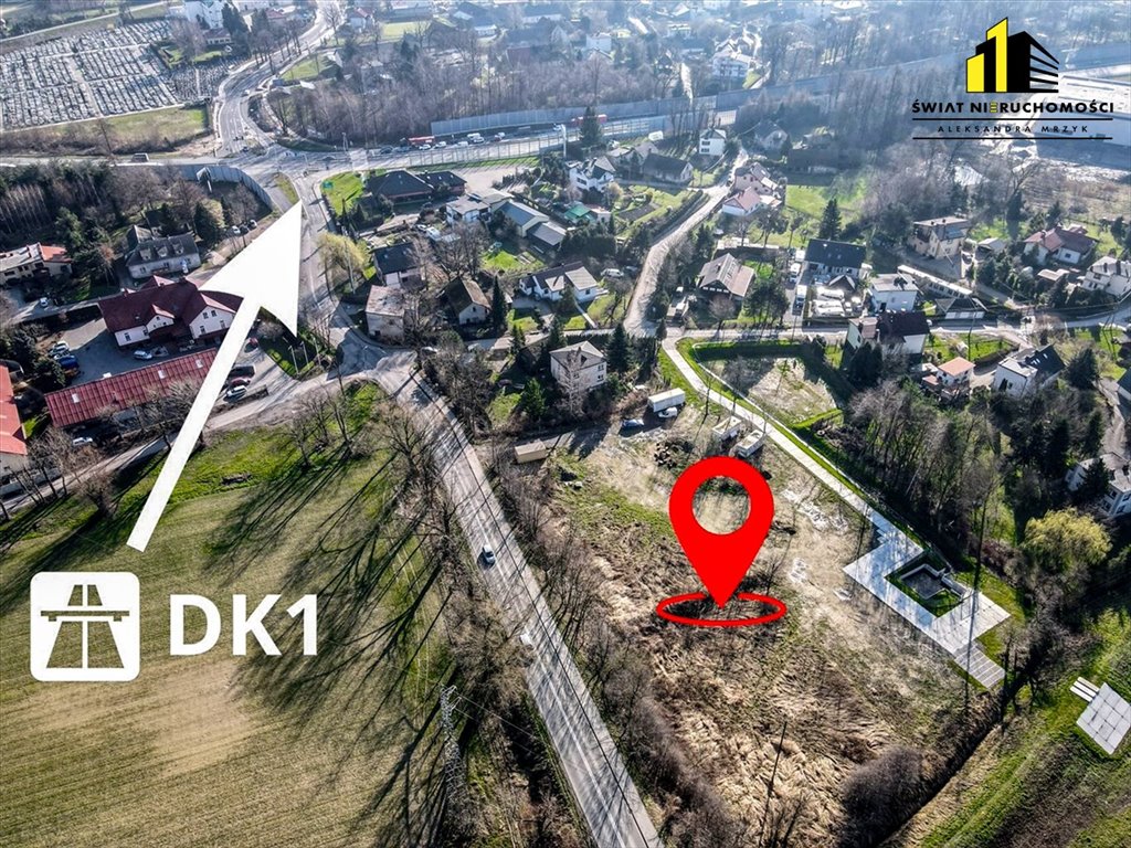 Działka inwestycyjna pod dzierżawę Czechowice-Dziedzice  5 412m2 Foto 3