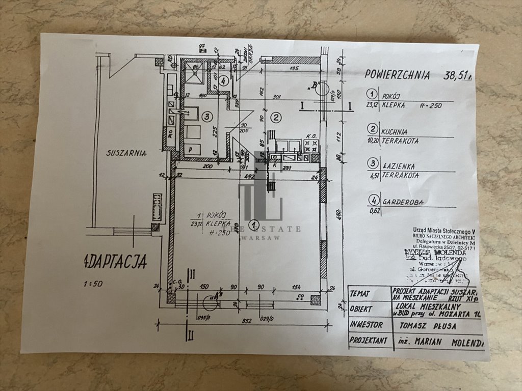 Kawalerka na sprzedaż Warszawa, Mokotów, Wolfganga Amadeusza Mozarta  37m2 Foto 10