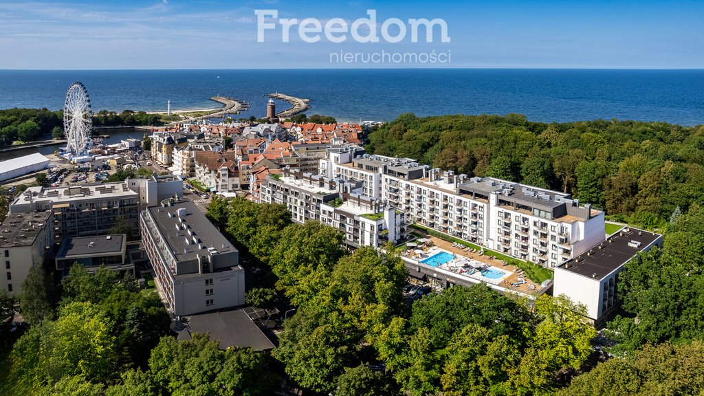 Sprzedam luksusowy apartament 2 pok. z basenem i tarasem w Kołobrzegu Kołobrzeg, Towarowa  42m2 Foto 1