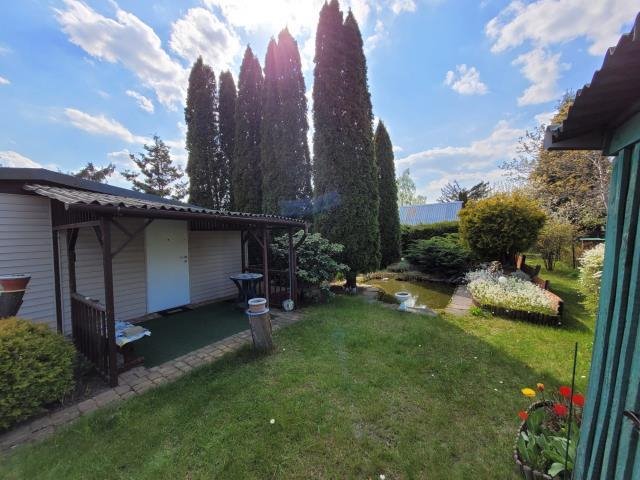 Urokliwa działka z domkiem, ogród i oczko wodne Warszawa, Włochy, Paluch, Ogrodników  300m2 Foto 1