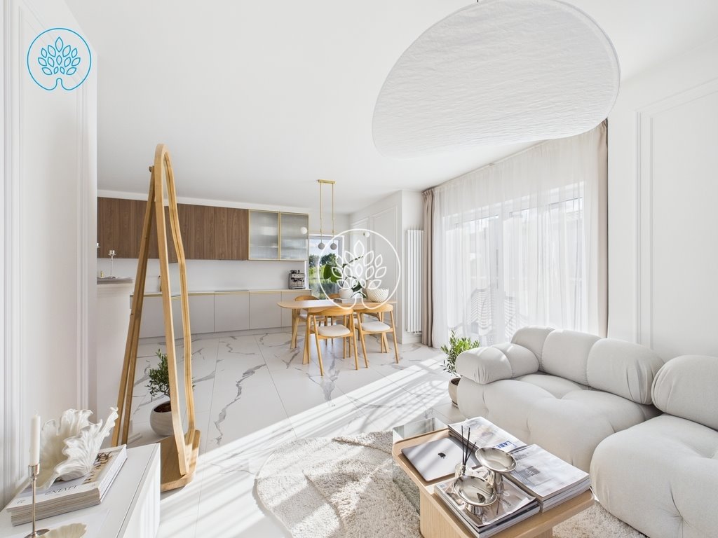 Mieszkanie trzypokojowe na sprzedaż Niemcz, Widoki  83m2 Foto 1