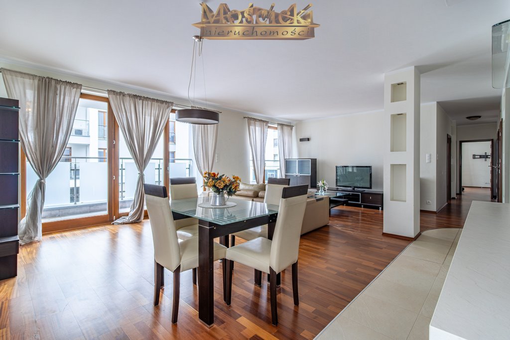 Przestronny apartament 126 m² z balkonem i wysokim standardem Warszawa, Mokotów, Aleja Wilanowska  126m2 Foto 1