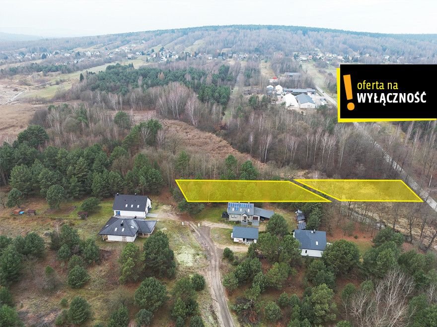 Działka pod dom i rekreację w otulinie lasu, 2328 m² Samsonów  2 328m2 Foto 1