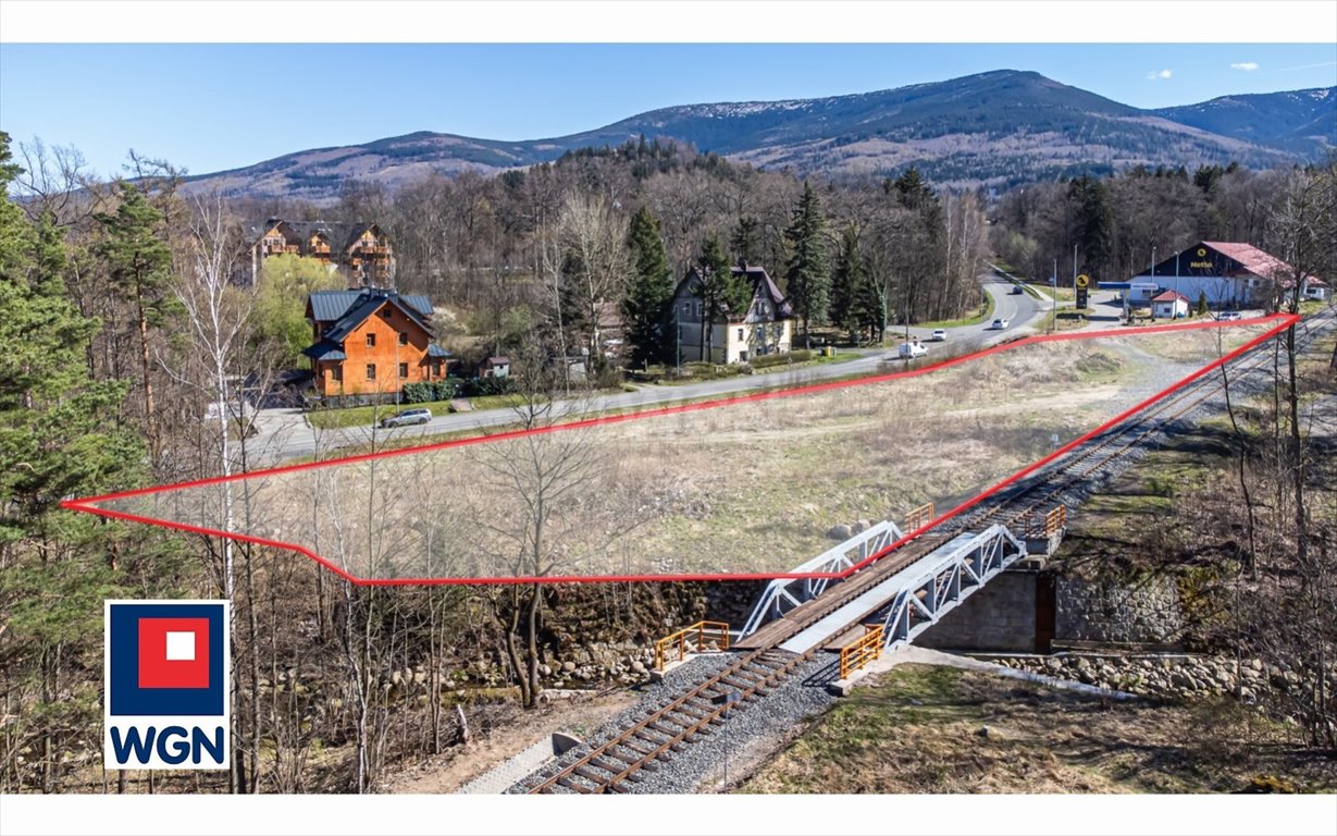 Działka inwestycyjna 3 738 m² z widokiem na Karkonosze Karpacz, Wielkopolska  3 784m2 Foto 1
