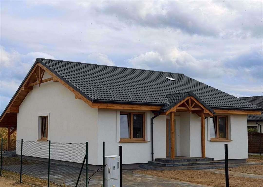 Polecam nowoczesny dom 102 m² z tarasem 18 m² i ogrzewaniem podłogowym Kleszczewo, Jabłkowa  101m2 Foto 1