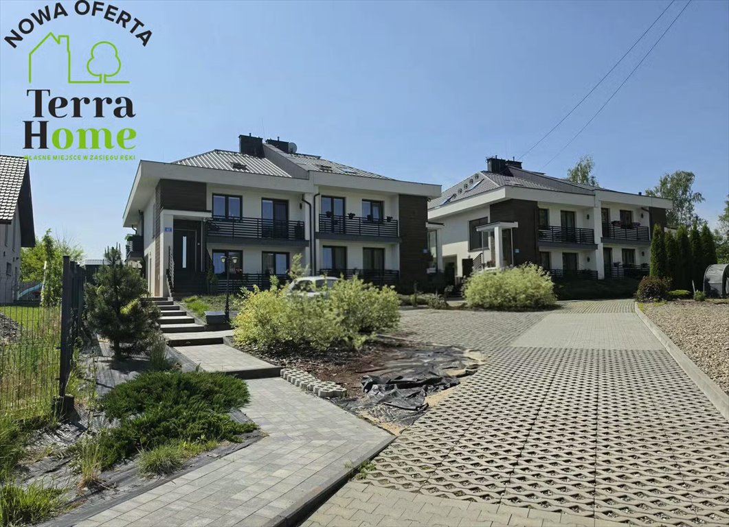 Nowoczesne 77 m² z ogródkiem i tarasem w Domaszowicach Domaszowice, Kielecka  77m2 Foto 1