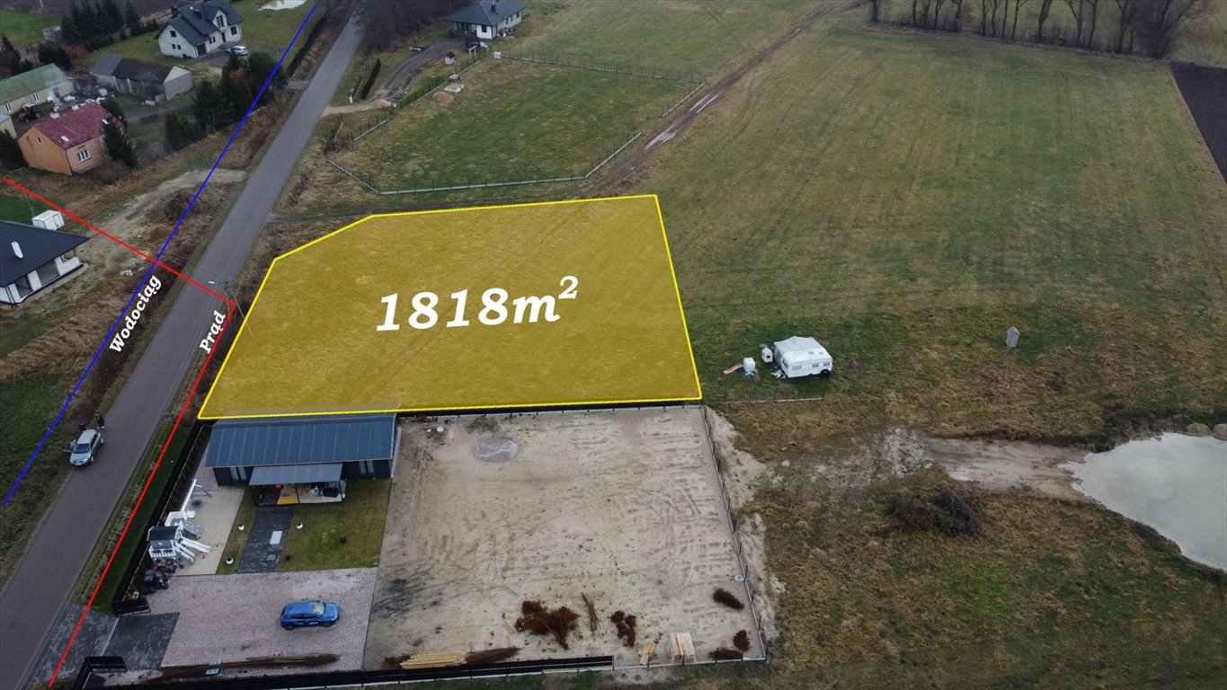 Działka budowlana 1818 m2 w Cempkowie – idealna pod dom Cempkowo  1 818m2 Foto 1