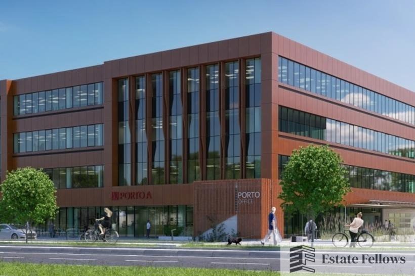 Nowoczesny lokal biurowy 350 m2 w Porto Office Dębniki Kraków, Dębniki, Dębniki, gen. Bohdana Zielińskiego  350m2 Foto 1