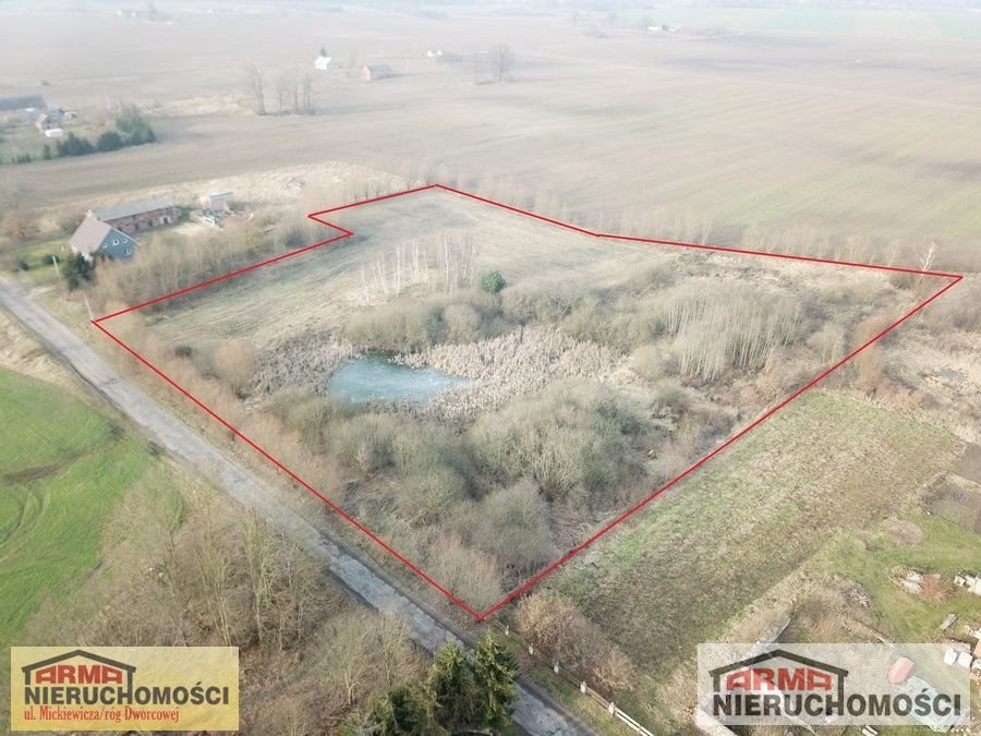 Działka 1,62 ha z stawem i zadrzewieniami, blisko Stargardu Brudzewice  16 294m2 Foto 1