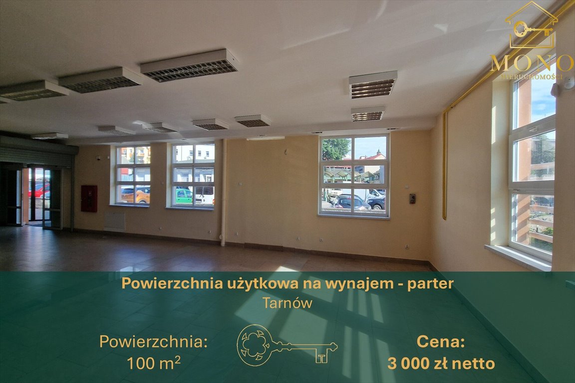 Lokal użytkowy na wynajem Tarnów  100m2 Foto 1
