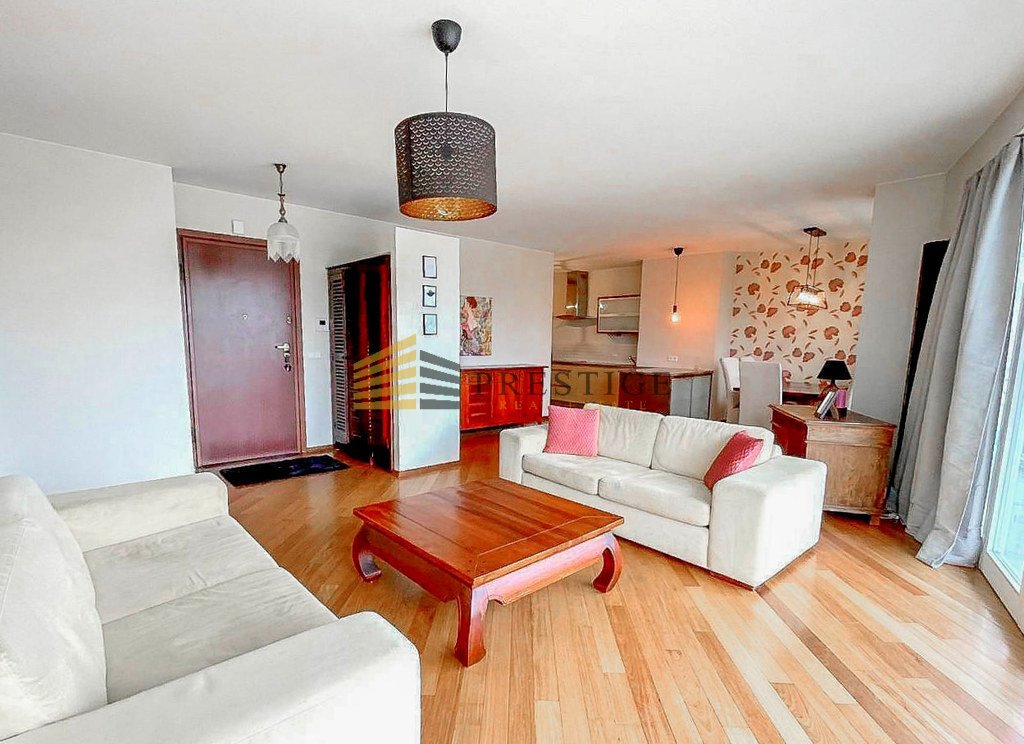 Przestronne 123 m² apartament z balkonami i pełnym wyposażeniem Warszawa, Mokotów, al. Wilanowska  123m2 Foto 1