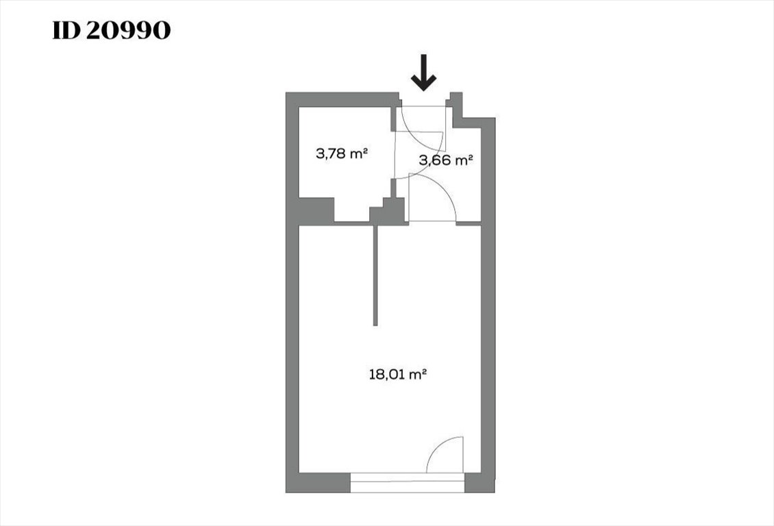 Kawalerka na sprzedaż Wrocław, Śródmieście, Ptasia  25m2 Foto 2