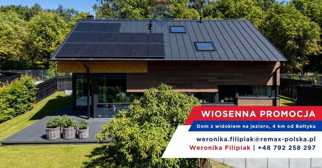 Luksusowy dom nad jeziorem w Kołczewie, 178 m2 Kołczewo, Zwycięstwa  178m2 Foto 1