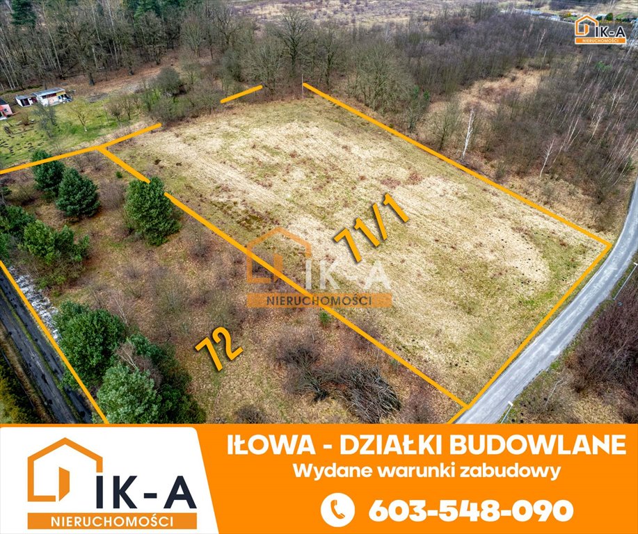 Działka budowlana na sprzedaż Iłowa, Iłowa, Żaków  8 100m2 Foto 1