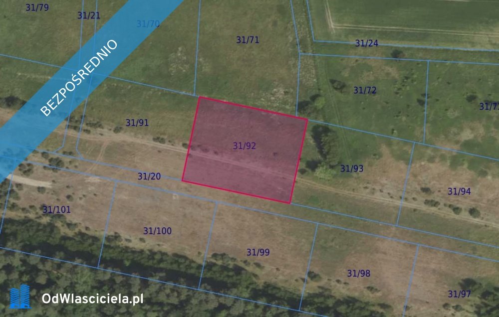Działka na sprzedaż 3 200 m2 bez prowizji w Grabowno Wielkie Grabowno Wielkie  3 200m2 Foto 1